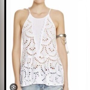 Intimately Free People Starry Eyelet Tunic